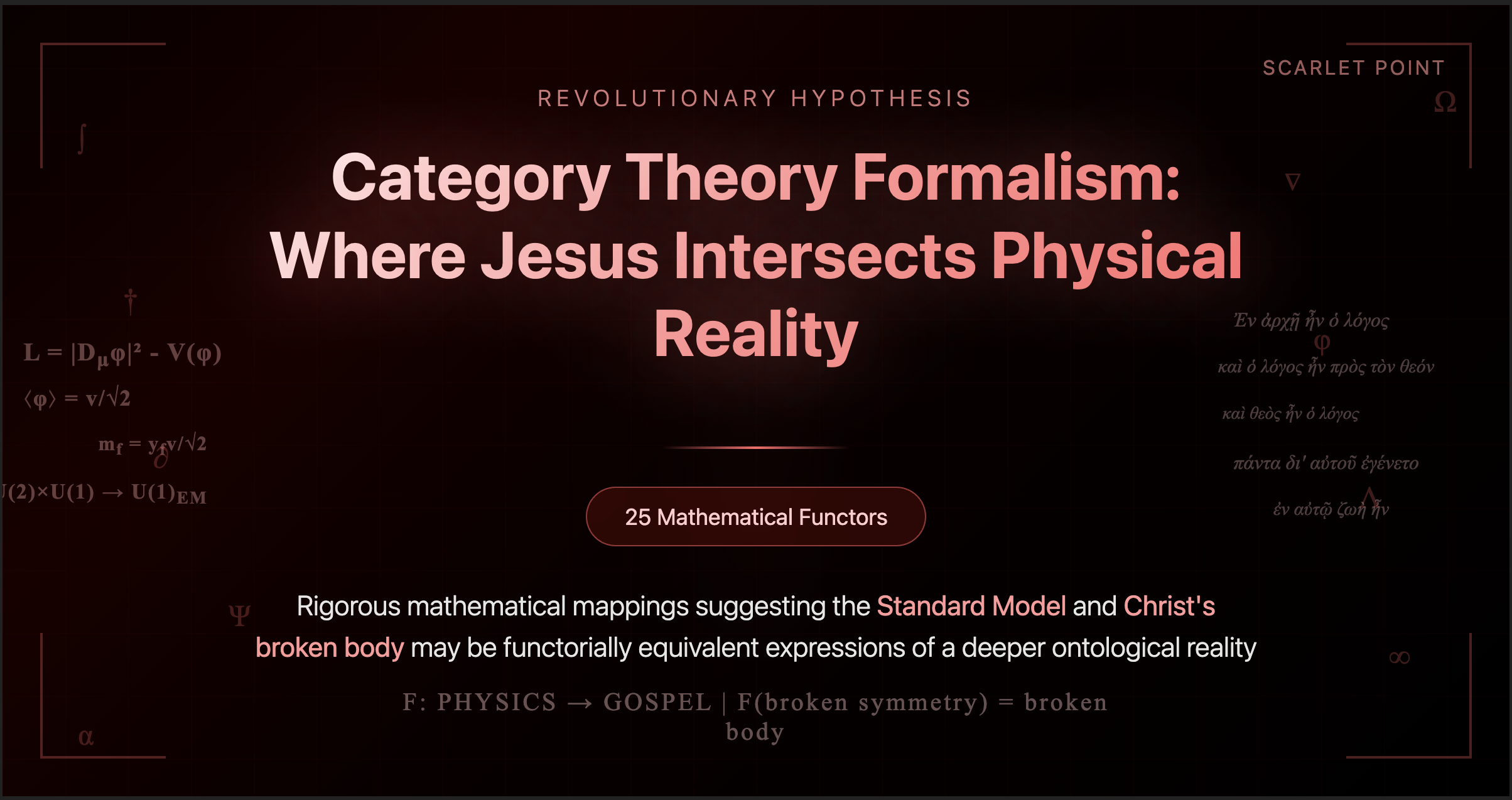 Category Theory Formalism Preview